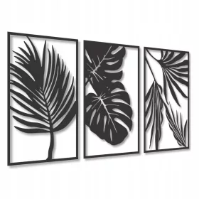   Falfestészet - FALDÍSZÍTÉS KÜTTÖK FESTŐMŰ FESTÉS FA LEVÉLEK TRIPTIQUES