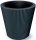  Prosperplast virágcserép 29,9 cm x 29,9 x 31,1 cm átmérő 29,9 cm műanyag antracit