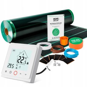   HD-G fűtőfólia | Termosztát T500.W | 80 W/m² | 8 m²-es készlet