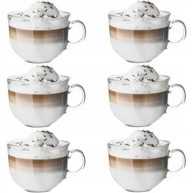   Koktél pohár - Florentyna kávés-teás poharak 460 ml 6 db.