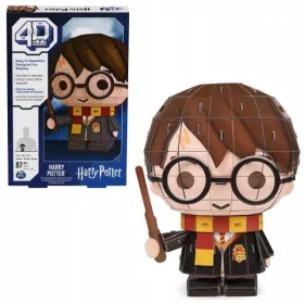    HARRY POTTER MODELLÁBRA 3D REJTÉK A 4D ÉPÍTÉS ÖSSZESZERELÉSÉHEZ
