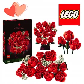    LEGO ICONS 10328 Rózsacsokor + Lego felnőttek és gyerekek 2024 elektronikus formában