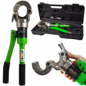   PRESS PEX CSŐHÖZ, HIDRAULIKUS PRÉS 16-32mm, SZORÍTÓ FOGÓ, PRECS + SZERKESZTŐK, KÖVEK PEX CSŐNYOMÁSHOZ, U 16 32