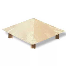   Kerti pavilon, sátrak - Acél műanyag sportpavilon 2,97 x 2,97 x 1 m