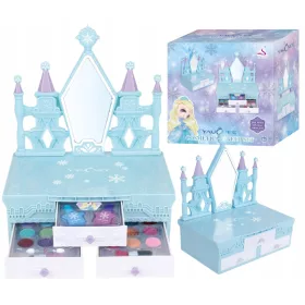    XXL DOBOZ KÖRÖMKOZMETIKA SMINK SMINK KÉSZLET A HERCEGNŐ KÁRHOZ
