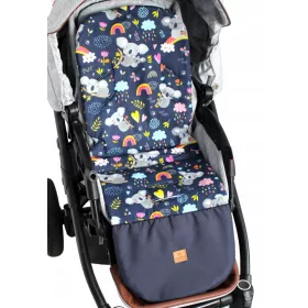    Babakocsi betét babakocsihoz, vízálló lábtartó Kiro XL 90 cm