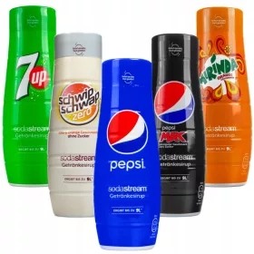    Szirup SodaStream Pepsi szénsavas 440 ml-hez + 4 egyéb termék