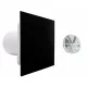 Ventika KLIQ100BASEWC + KLIQFP180BLACK fürdőszoba ventilátor 100 mm