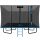 Trambulin - Nagy 8*12ft-os Thunder kerti trambulin gyerekeknek
