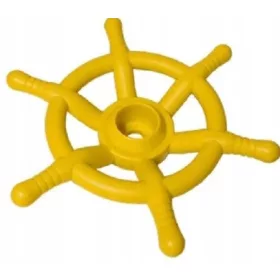 Kapitánykormány TK kormánykerék a játszótéren Sárga