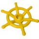 Kapitánykormány TK kormánykerék a játszótéren Sárga