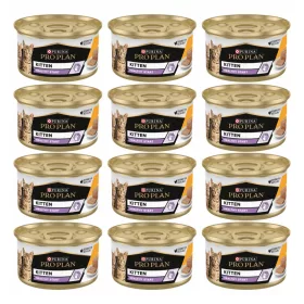    PRO PLAN Kitten Nedves táp cicáknak mousse csirkével 85 g