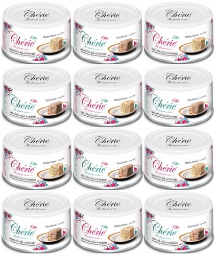  Cherie Kitten Mousse Chickem csirkehab cicáknak 80 g-os doboz