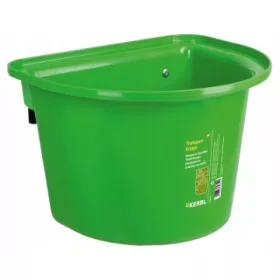 Etető, vödör, itató lovaknak hevederrel