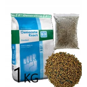   Kerti műtrágya - Osmocote többkomponensű műtrágya granulátum 1 kg 1 l