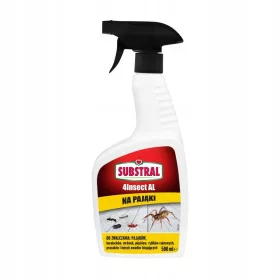    Permetező, aeroszol csótányok, hangyák, pókok, poloskák, ezüsthal ellen Substral 0,6 kg 500 ml