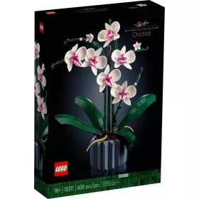    LEGO CREATOR EXPERT ORCHIDEA VIRÁG ORCHIDEA VIRÁG CSERÉPBEN AJÁNDÉK