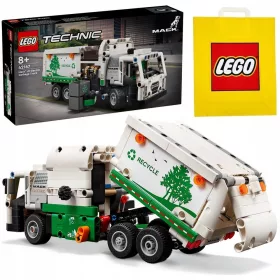    LEGO Technic Mack LR elektromos szemeteskocsi 42167 + LEGO papírzacskó