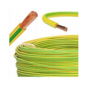 Kerek szerelőkábel LgY Elektrokabel 1 x 6 mm2 100 m