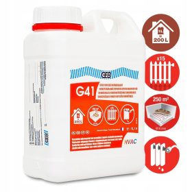   Univerzális tömítőanyag központi fűtéshez STOP LEAK telepítésekhez G41