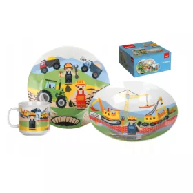  Bankett The Builders étkészlet 3 db.