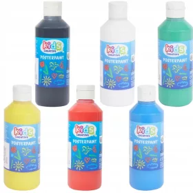    Kids Creative plakátfestékek 1 db x 250 ml + 5 egyéb termék