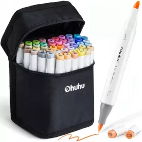  Ohuhu Kétoldalas pasztell markerek 48 db W12