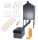  Kerti Smokehouse Steel Home 50x50x80 + Fish Hooks + KINDLING