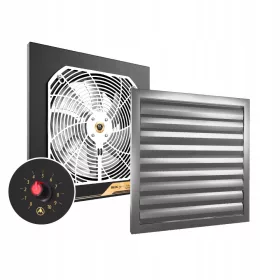   Dospel axiálventilátor ELSZÍVÓ VENTILÁTOR NAGYON CSENDES + VAK 300 mm