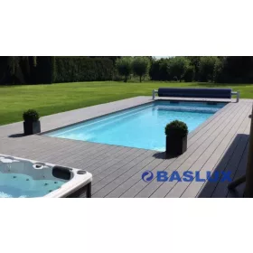Baslux téglalap alakú medence 630 x 310 cm