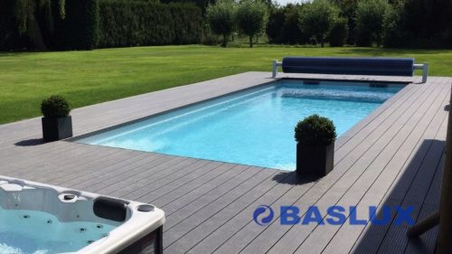 Baslux téglalap alakú medence 630 x 310 cm