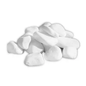 Kavics és díszkő - Fehér kerti kövek 25 kg