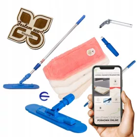   Lapos Raypath felmosó fogantyú forgócsuklóval és párnákkal