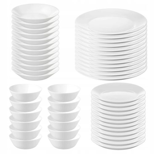 Egy tányér - IKEA OFTAST TÁNYÉR ÉS TÁL KÉSZLET, 48 DB.