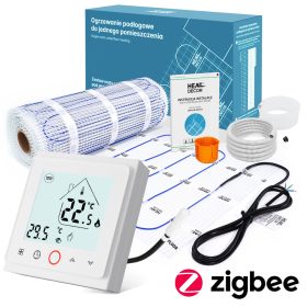   HD-MAT fűtőszőnyeg | Termosztát T500.W.ZIGBEE | 150 W/m² | 2 m²-es szoba