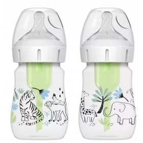  BROWN'S ANTI-COLIC BOTTLE OPTIONS 150ml x2 JUNGL