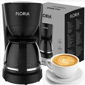    Floria ELEKTROMOS KÁVÉFŐZŐ (FEKETE) csepegtető kávéfőző 1,2 l fekete