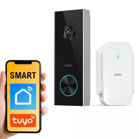   Lopásgátló videó kaputelefon Audio IP Aosu HD 3MP Tuya SMART otthoni csengővel