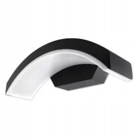    GOLED fekete kerti fali lámpa, beépített 9 W-os LED forrás