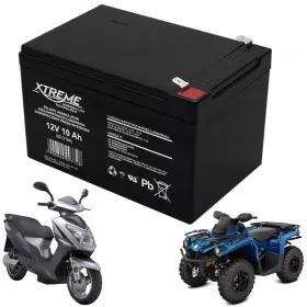    12V/10Ah zselés akkumulátor elektromos gyermekjárművekhez