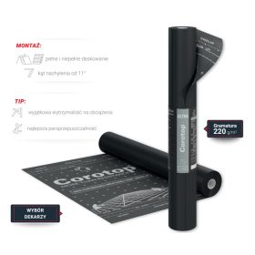 Corotop Ultra tetőmembrán 50 x 1,5 x 0,75 mm 220 g/m²