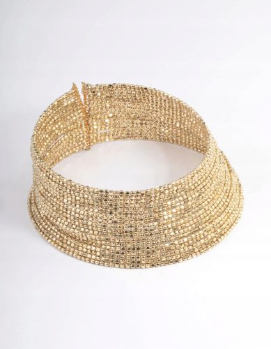  Lovisa - Széles Choker, arany
