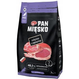  Pan Mięsko Borjúhús báránnyal M 3kg senior