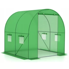   Fólia alagút - Gockowiak fólialagút 4 m² 200 x 200 cm zöld