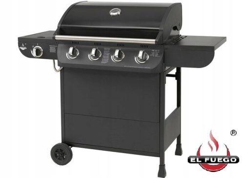  GÁZGRILL EL FUEGO COLUMBUS 4+1 SZILÁRD 15kW