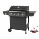  GÁZGRILL EL FUEGO COLUMBUS 4+1 SZILÁRD 15kW