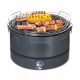  Faszén BBQ grill 35 x 35 cm