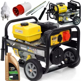   Hordozható egyfázisú generátor KowaL Polska 3500 W benzin