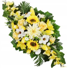   Virág dekoráció - Művirágok sírdísz virágok a temetőbe