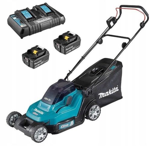 Akkumulátoros fűnyíró - Makita DLM432 akkumulátoros fűnyíró 43 cm